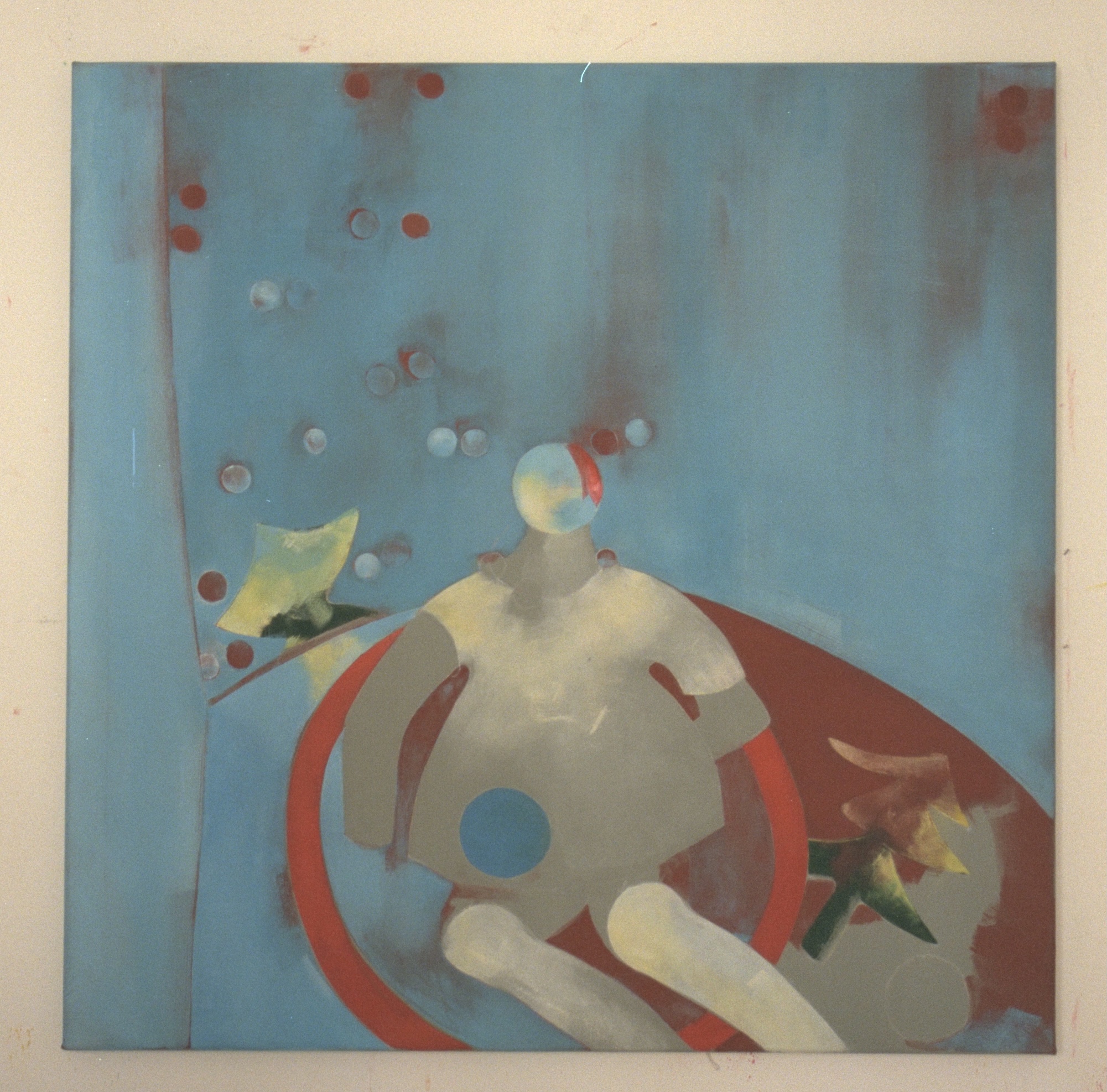 ot, oel auf leinwand, 120x120cm, 1999